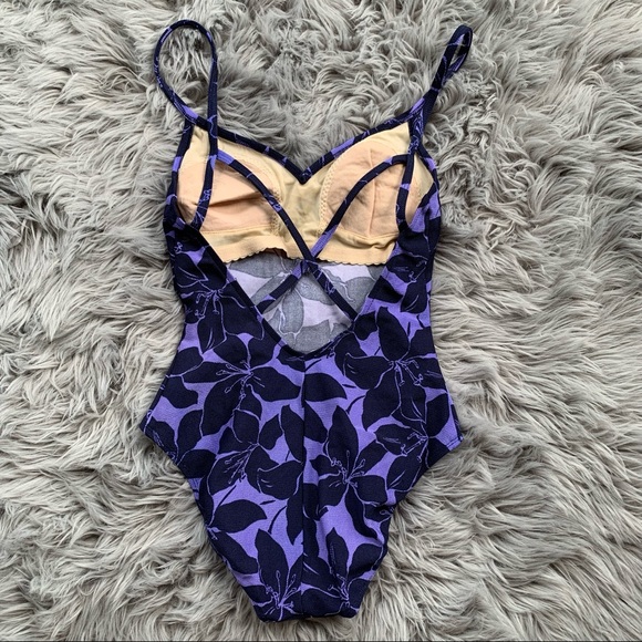 Vintage Floral Liz Claiborne Swimsuit - Picture 6 of 7